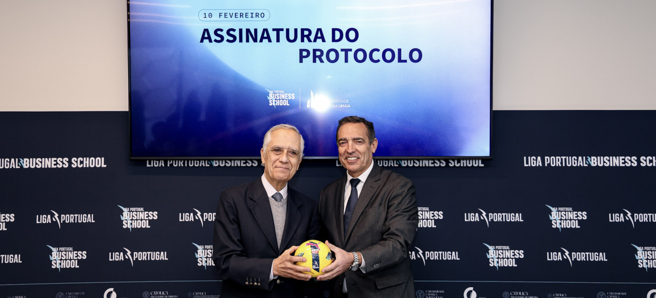 Protocolo assinado entre Liga Portugal Business School e Universidade da Maia