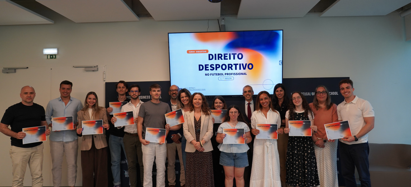 Concluída a primeira edição do Curso Executivo de Direito Desportivo no Futebol Profissional