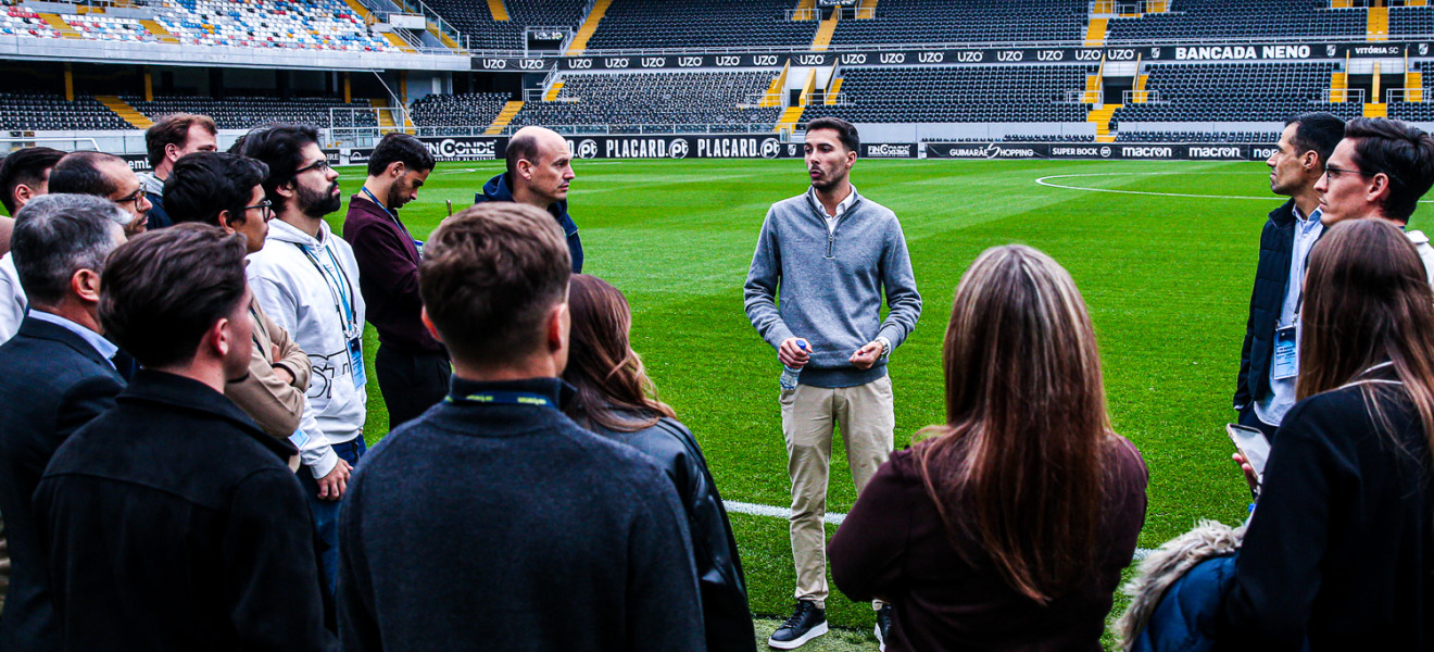 Pós-Graduação em Organização e Gestão no Futebol Profissional visita o Estádio D. Afonso Henriques