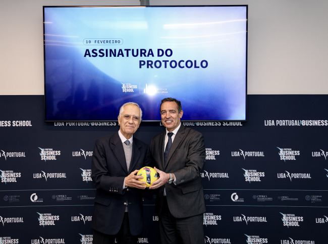 Protocolo assinado entre Liga Portugal Business School e Universidade da Maia