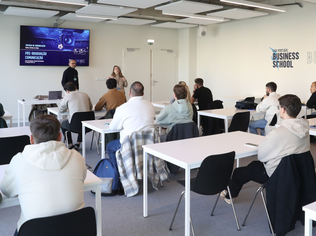 Liga Portugal Business School acolhe a primeira aula nas novas instalações