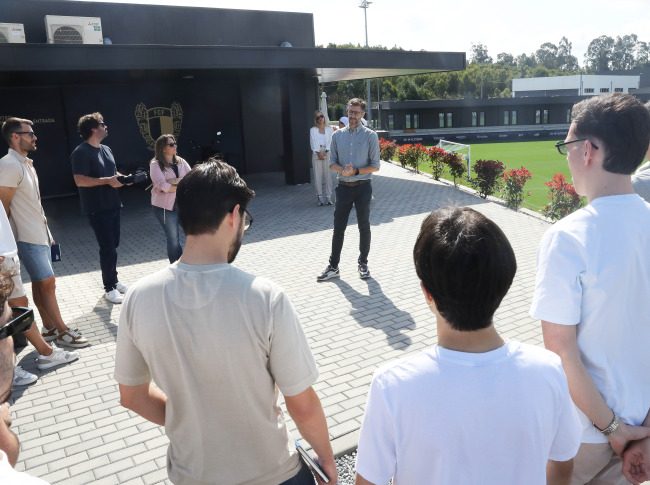 Curso de Scouting e Análise de Jogo termina com visita ao Complexo Desportivo do FC Famalicão