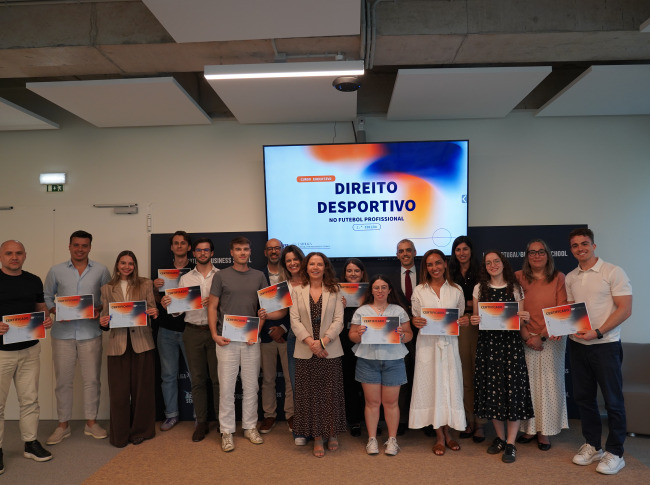 Concluída a primeira edição do Curso Executivo de Direito Desportivo no Futebol Profissional