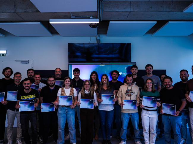 45 certificados entregues aos alunos do Curso de Team Manager e Operações no Futebol Profissional