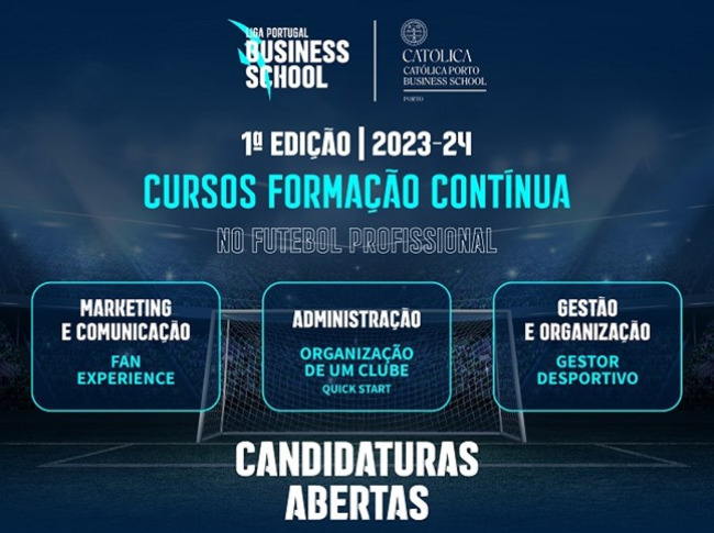 Liga Portugal Business School lança Cursos de Formação Contínua