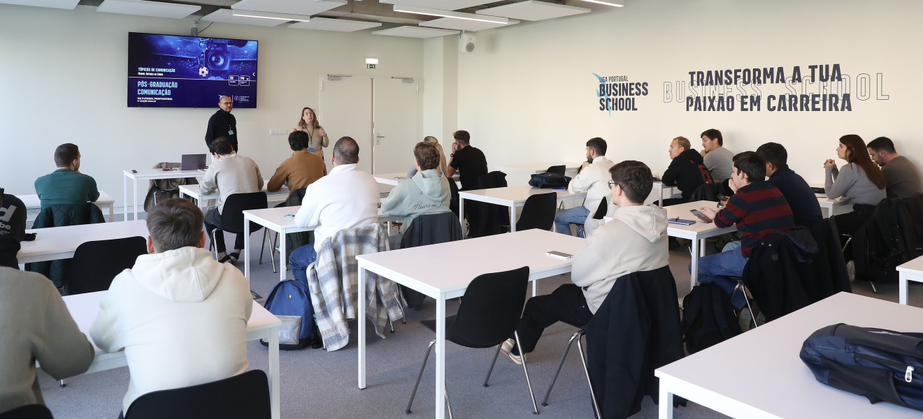Liga Portugal Business School acolhe a primeira aula nas novas instalações