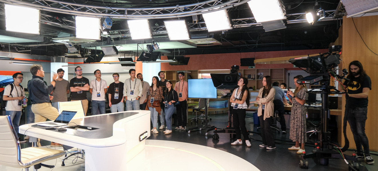 Pós-Graduação em Comunicação no Futebol Profissional visitou a Sport TV